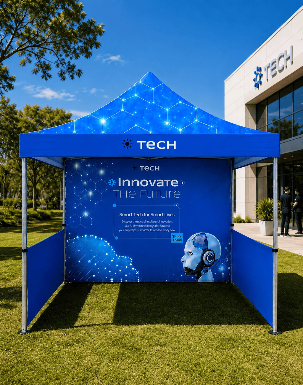 (10ft x 10ft) Heavy Duty Custom Canopy Tent