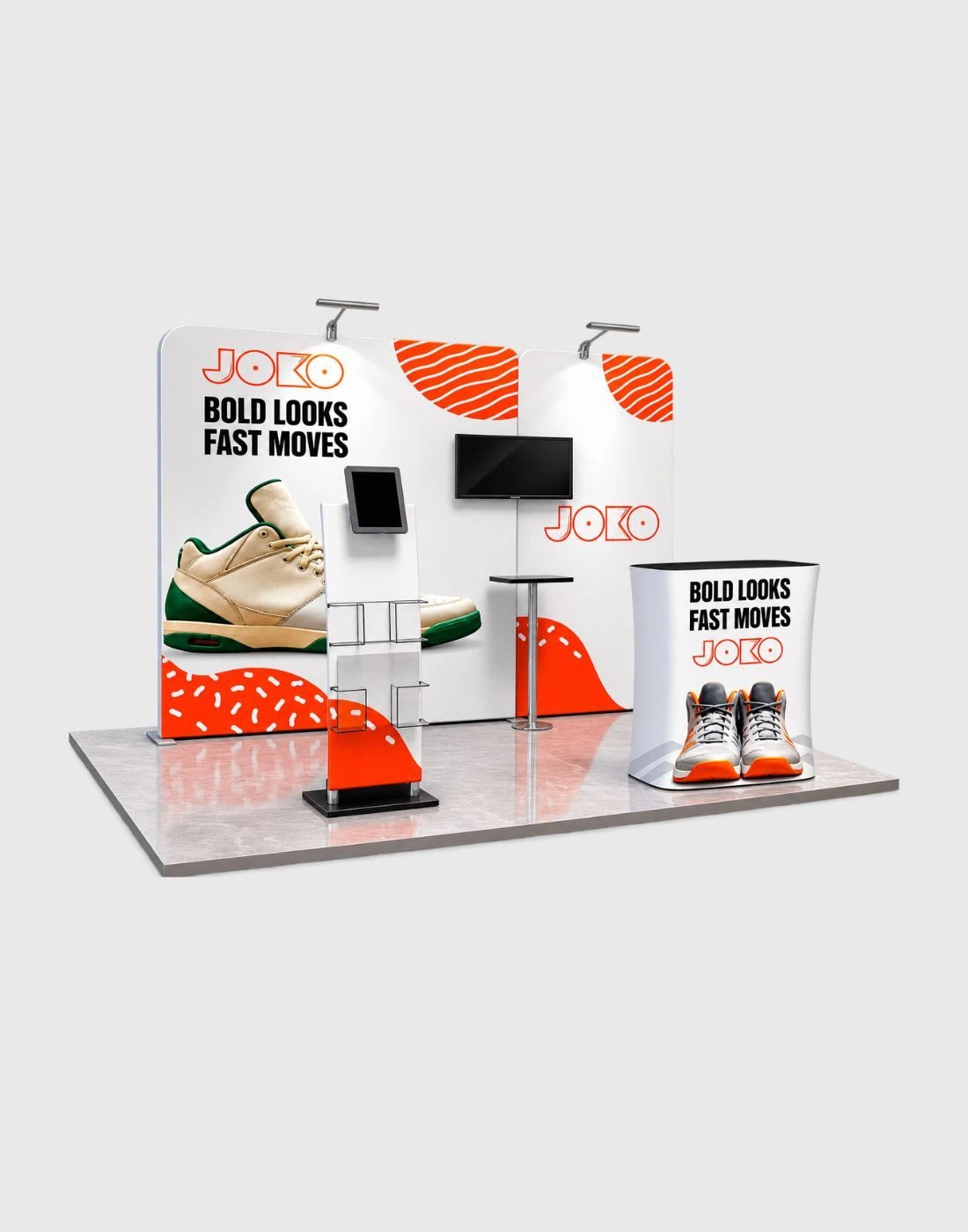 10x10 Trade Show Booth