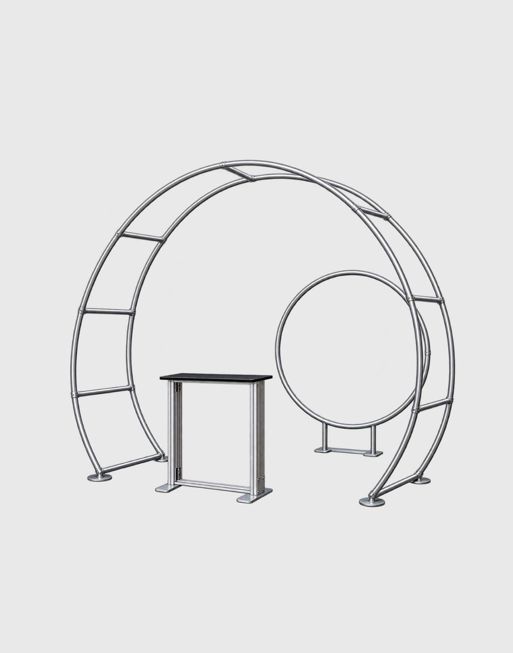 arched backdrop aluminum frame