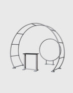 arched backdrop aluminum frame