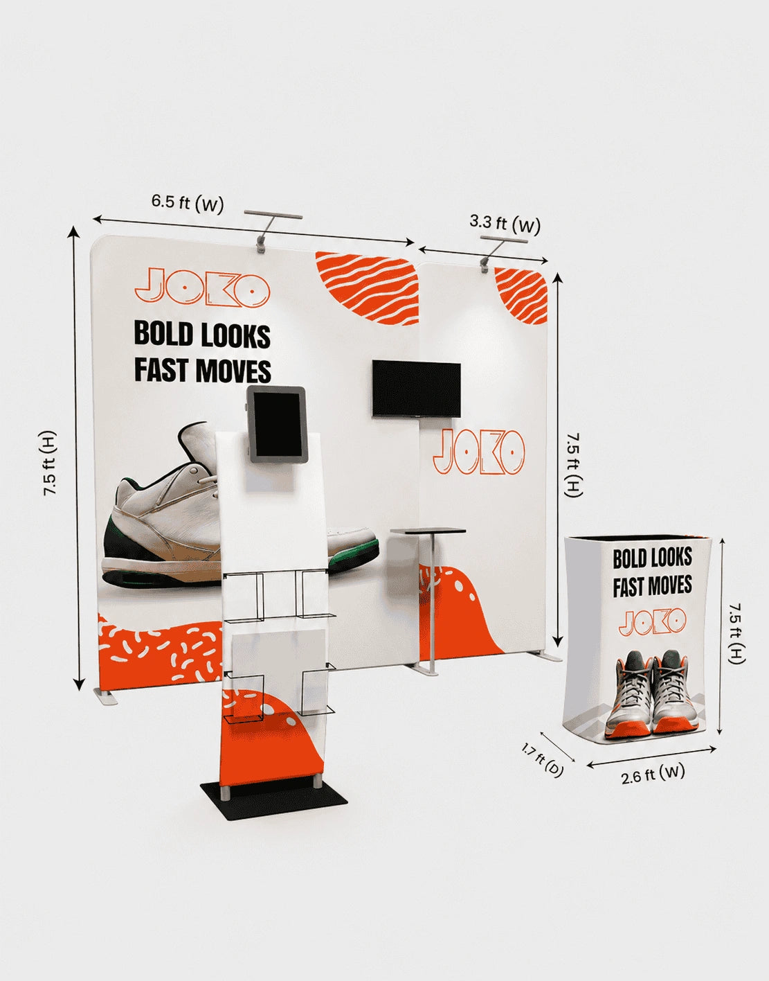 10x10 Trade Show Booth