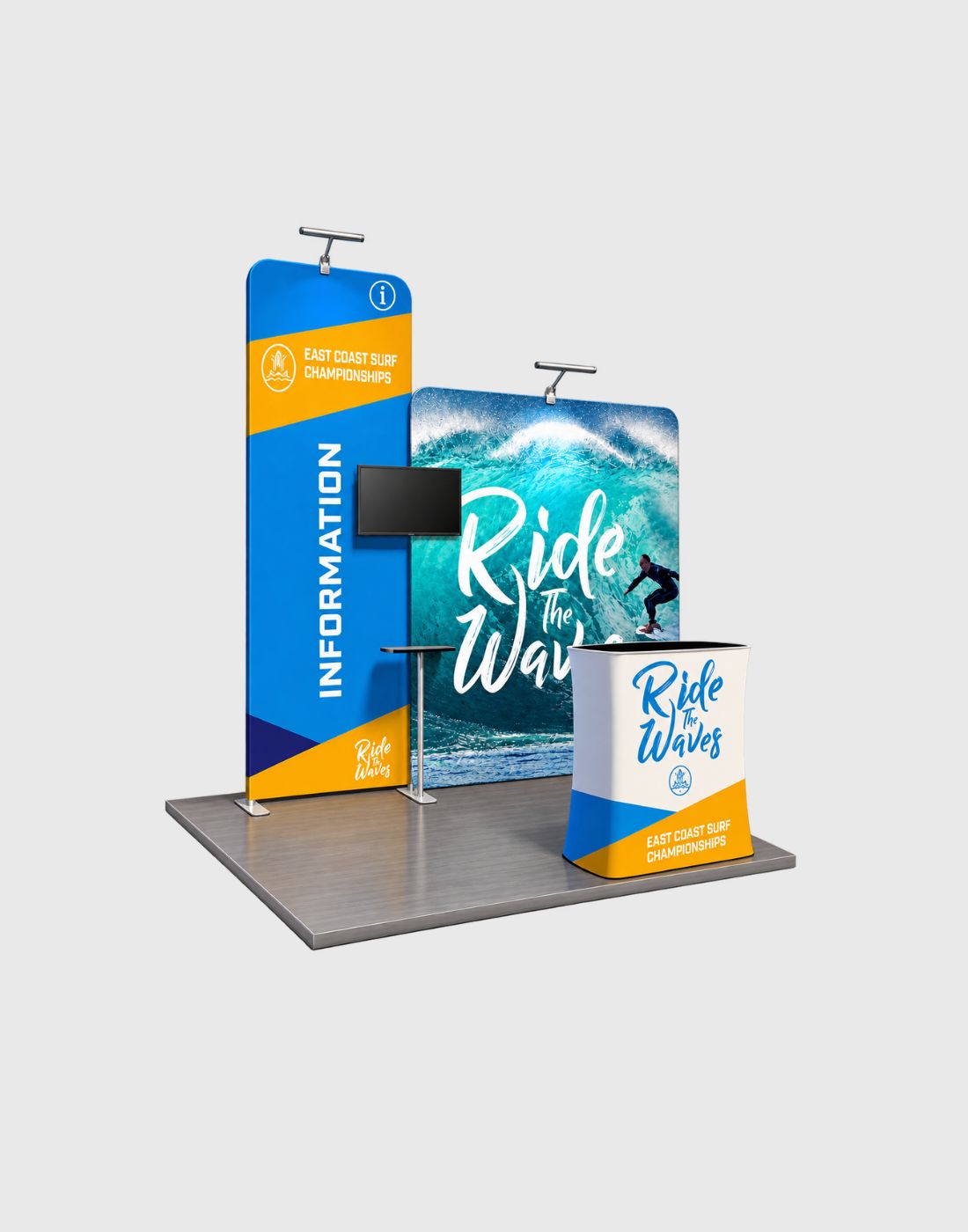 trade show straight wall displays
