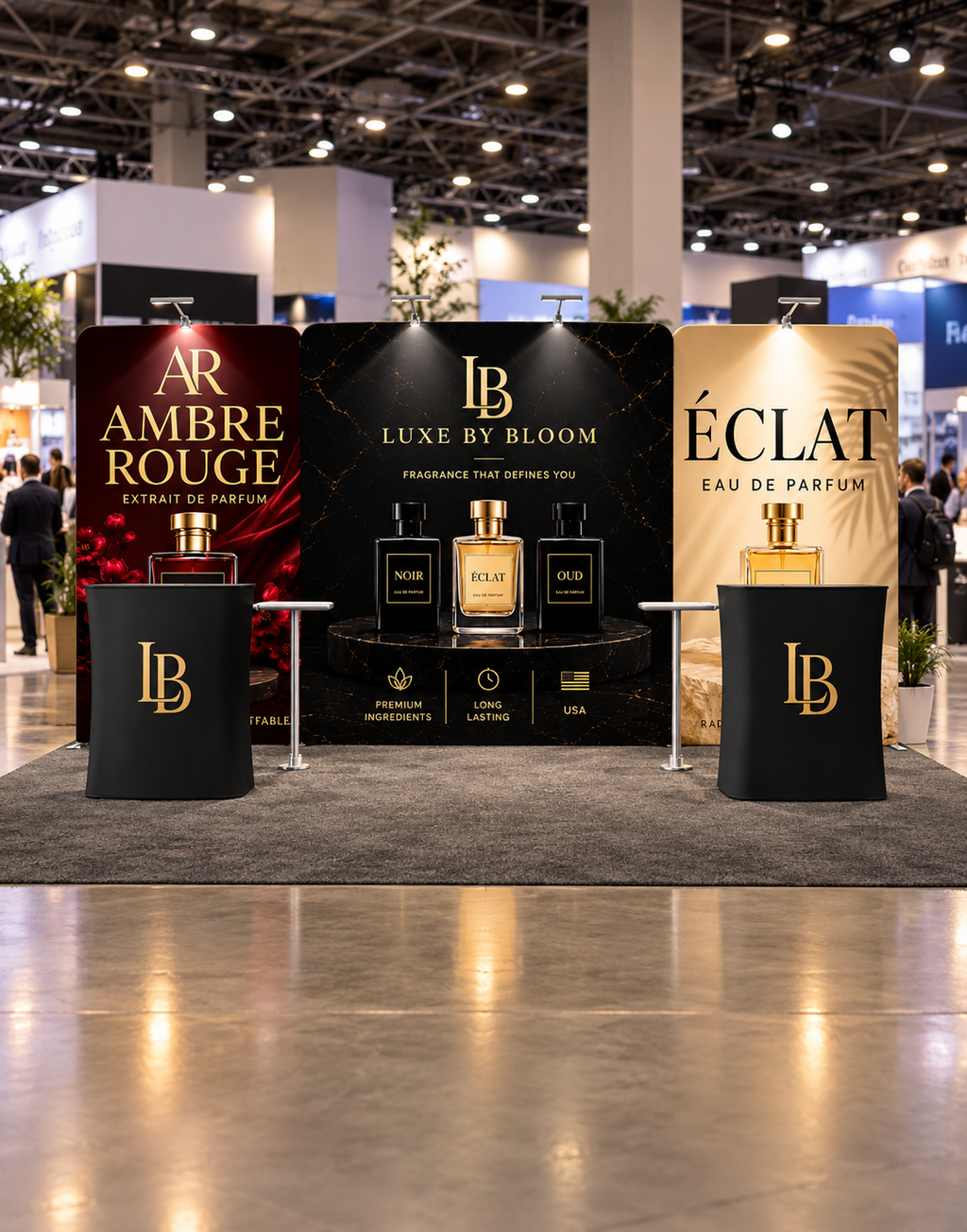 arched trade show display kit