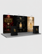 10x20 curved arch booth kit for trade shows