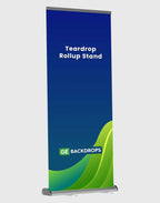 Teardrop Roll Up Banner