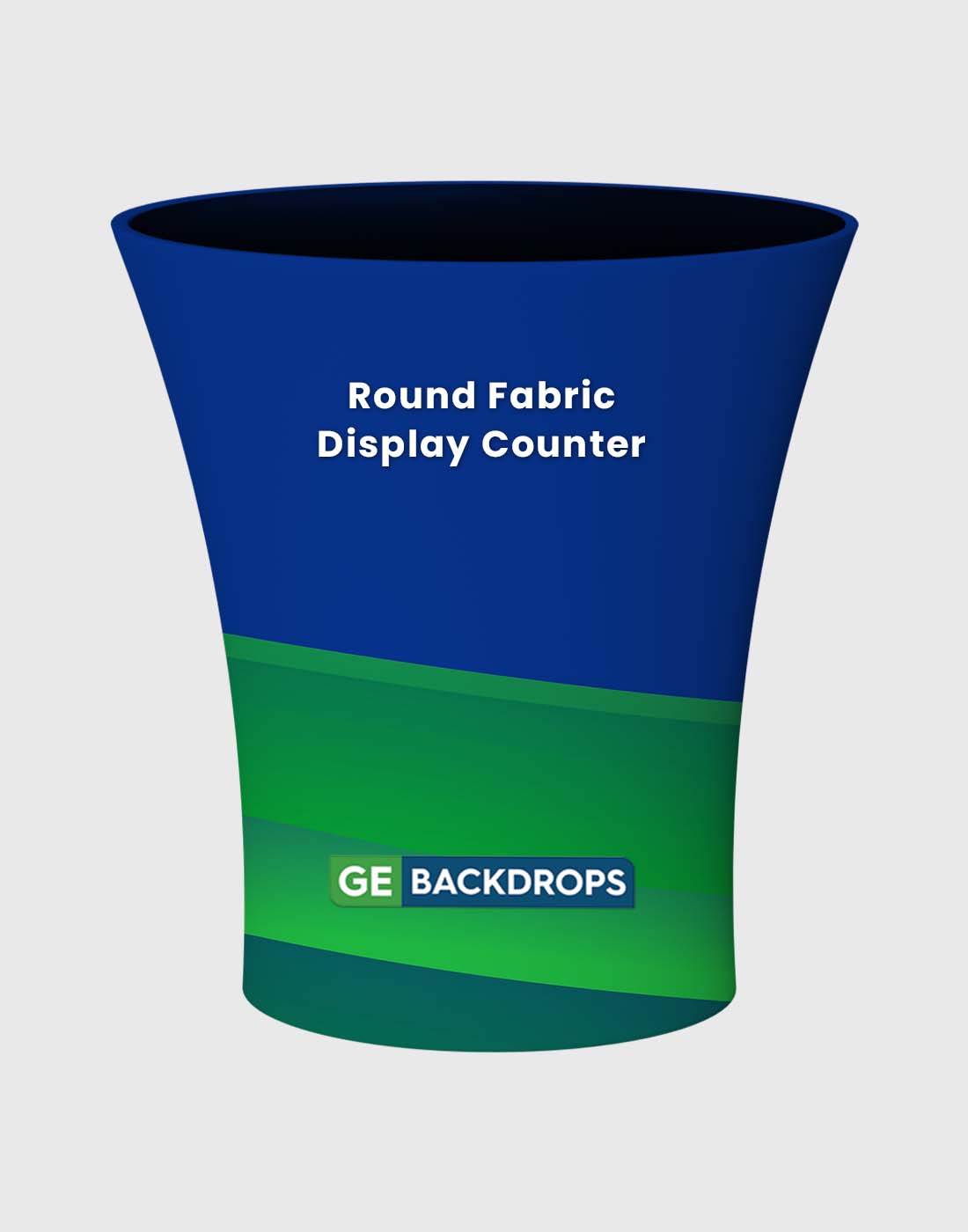Round Fabric Display Counter (For Podium & Booth Exhibitions)