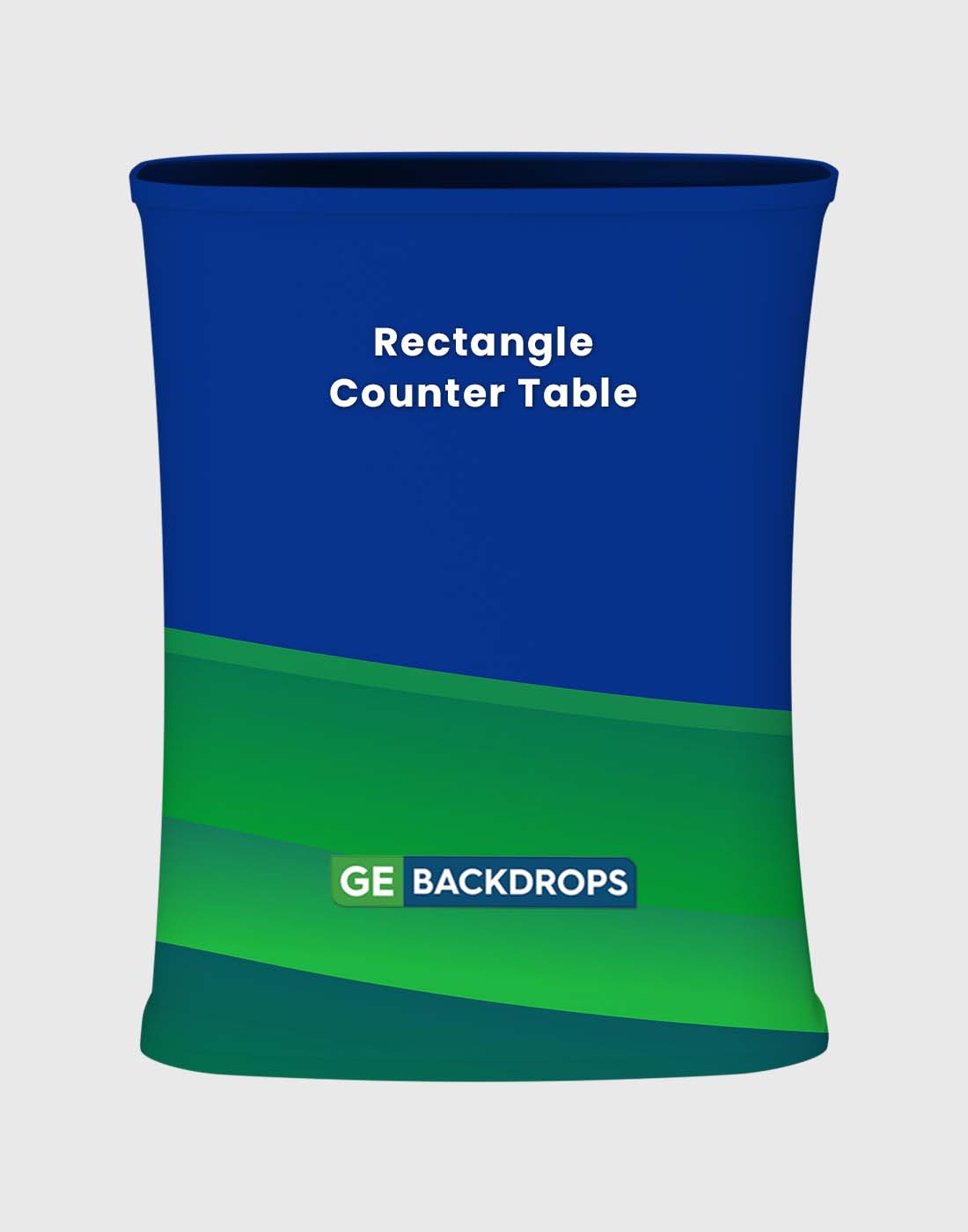 Rectangle Fabric Display Counter (For Podium & Booth Exhibitions)