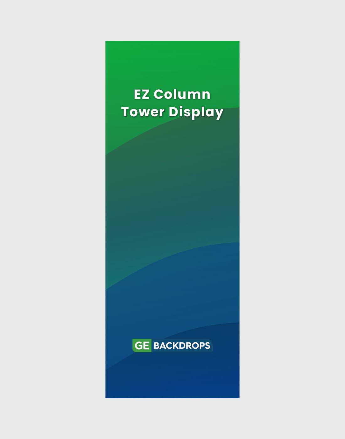 Modular EZ Cubic Fabric Tower Display