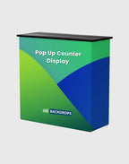 Table Pop Up Fabric Display Counter (For Podium & Booth Exhibitions)