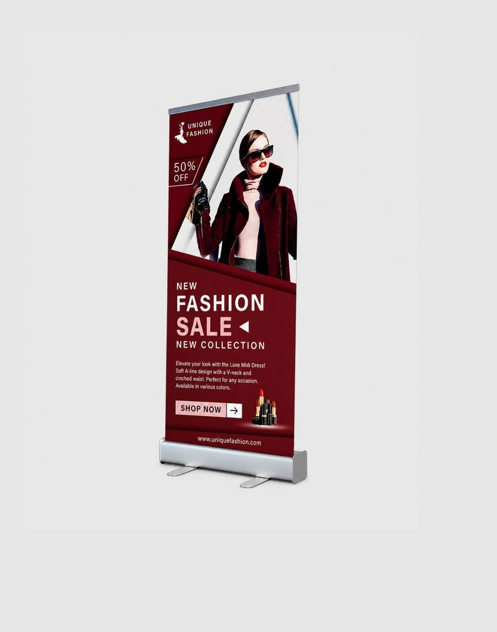 Budget Roll Up Banner