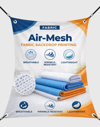 Air-Mesh Fabric Backdrop Printing - Image 1