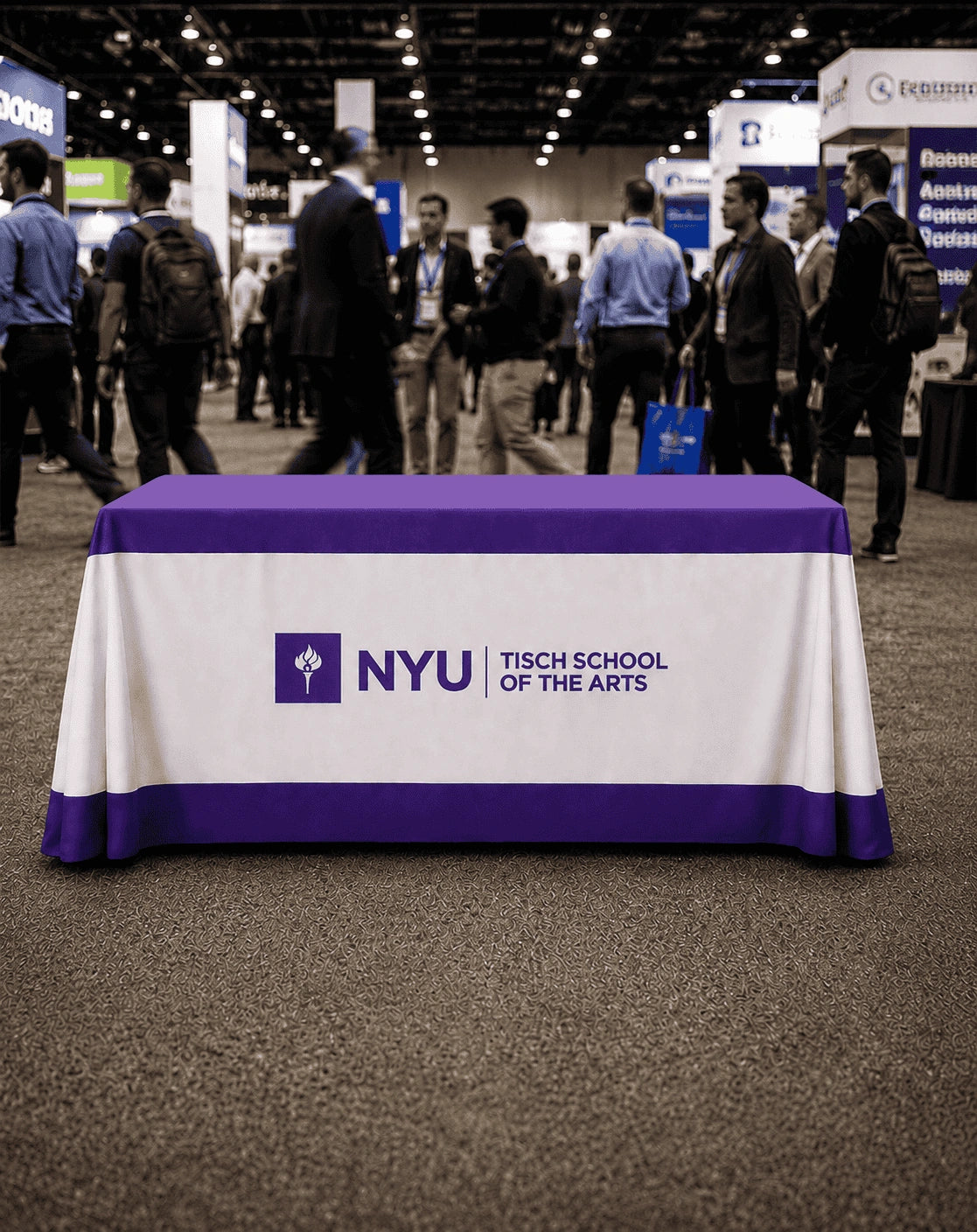 standard table cover exhibition display