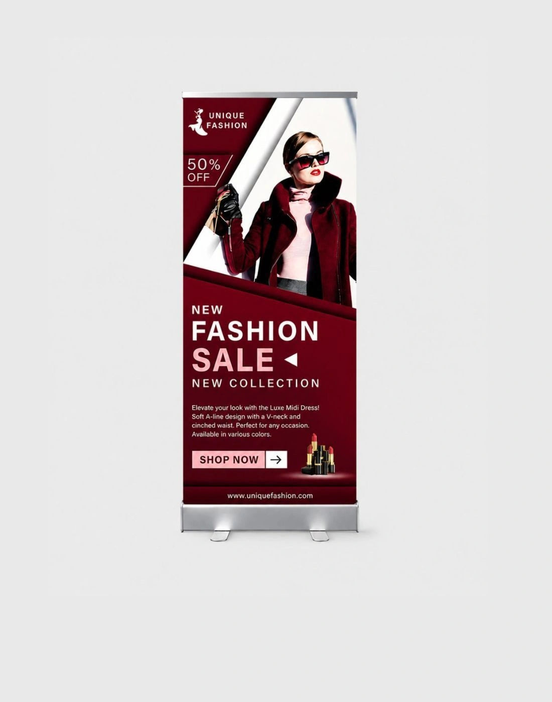 Budget Roll Up Banner