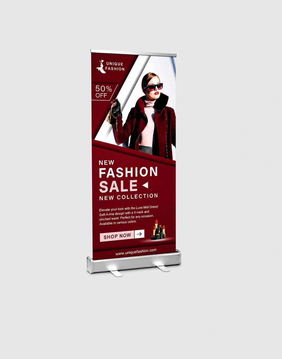 Budget Roll Up Banner