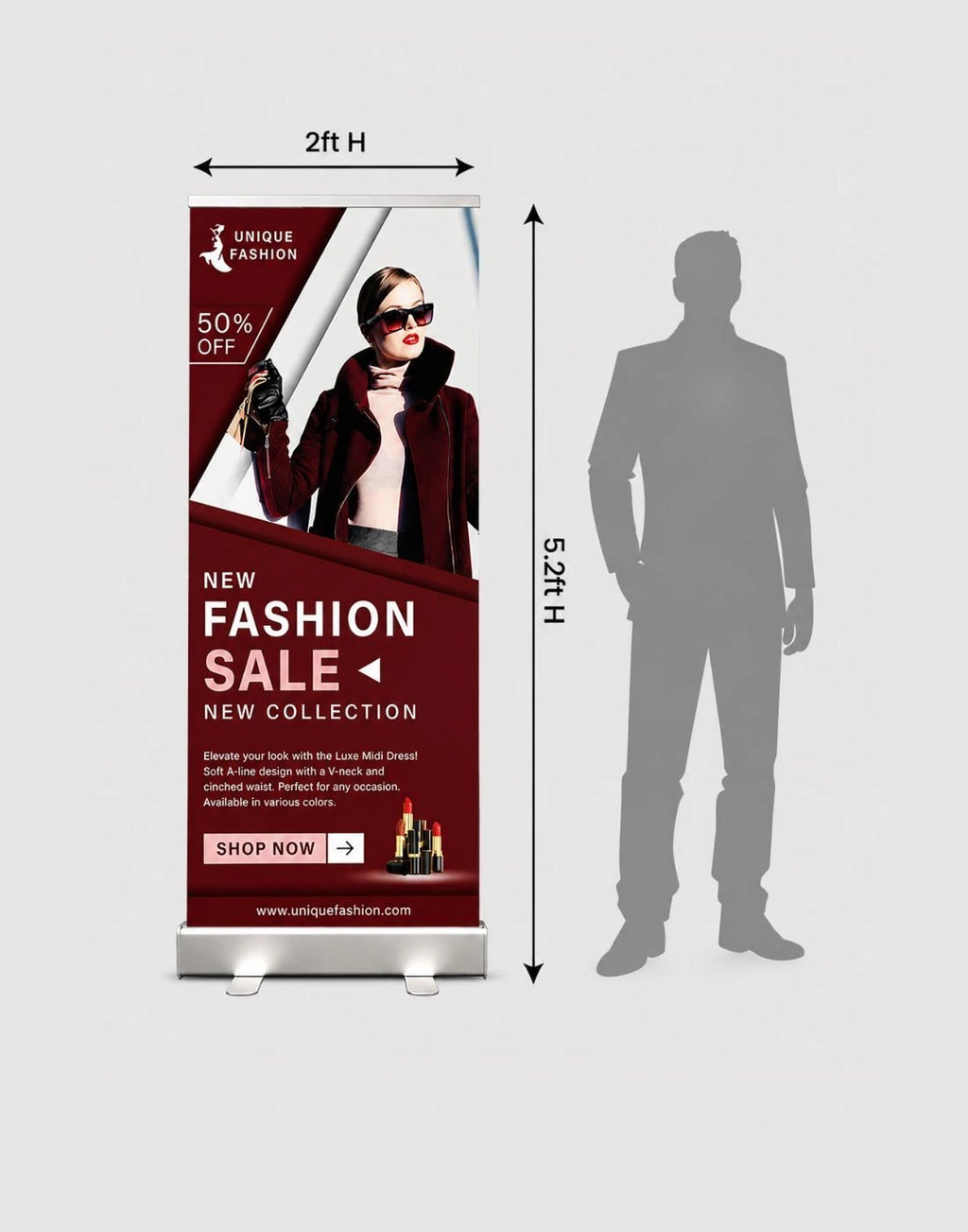 Budget Roll Up Banner
