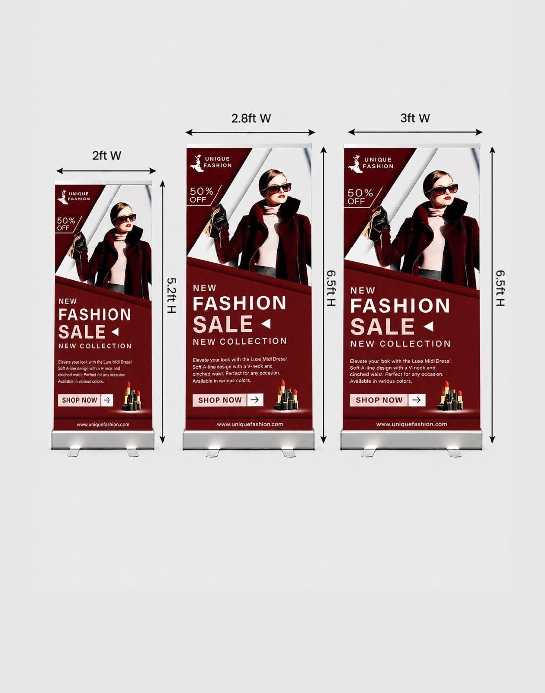 Budget Roll Up Banner
