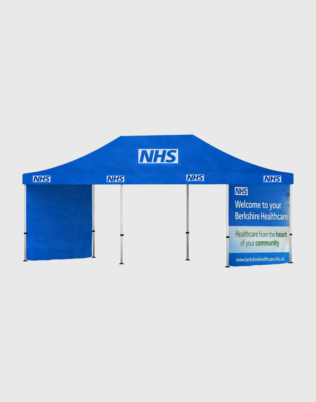 20x10 Heavy Duty Custom Canopy Tent