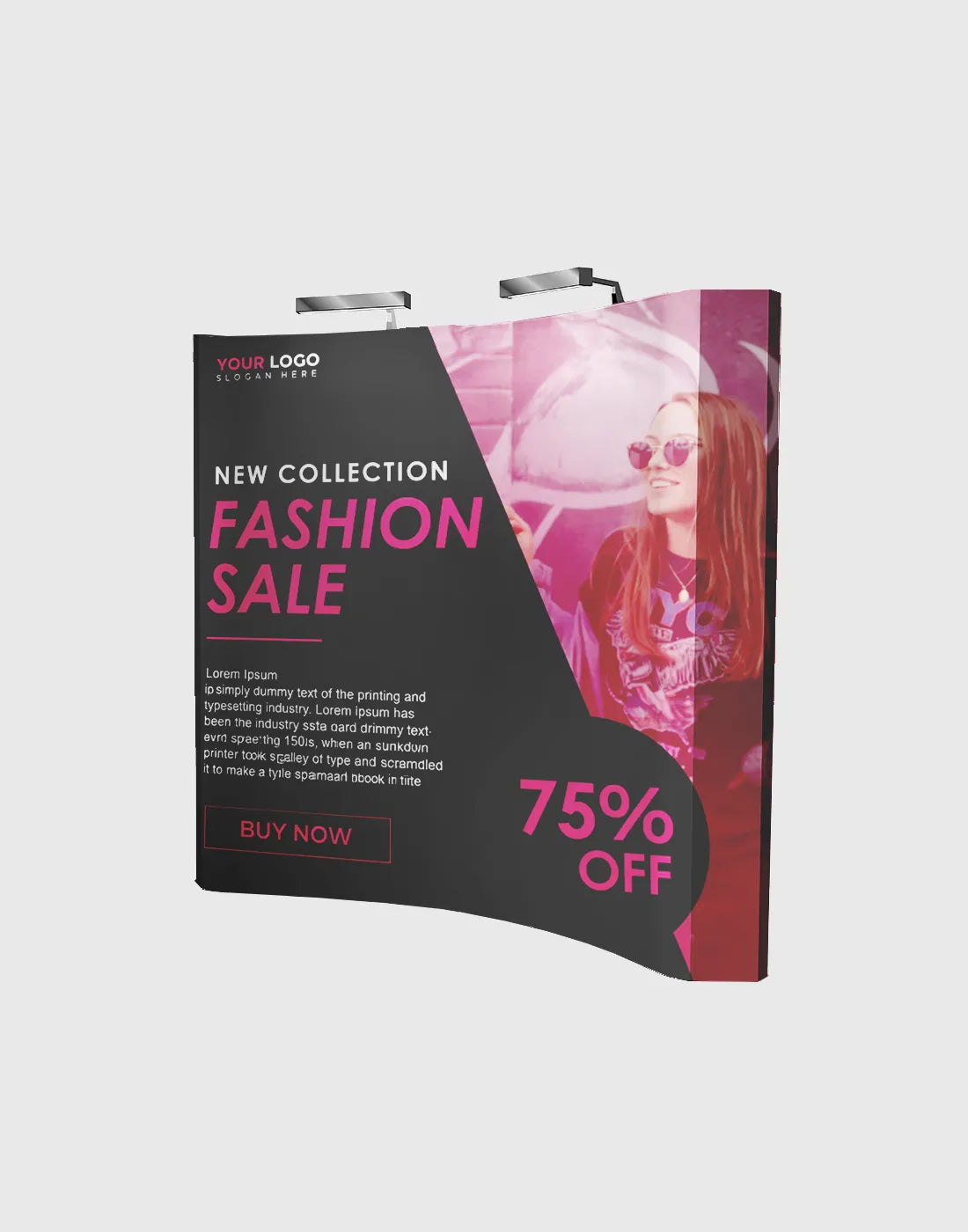 Curved SEG Popup Display