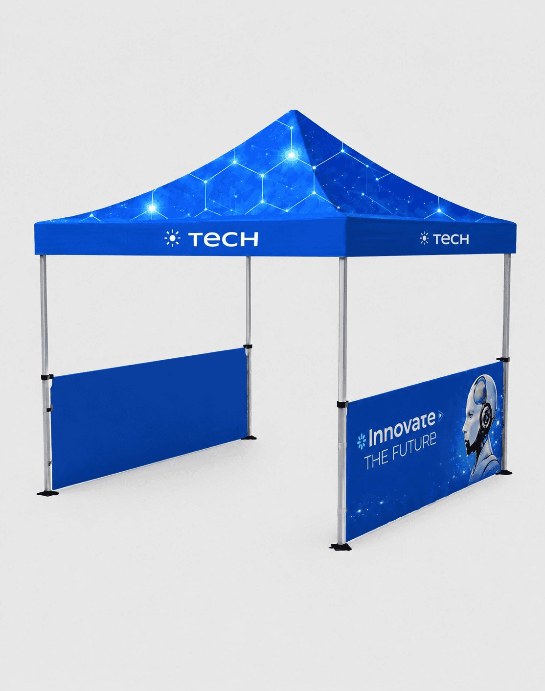 (10ft x 10ft) Heavy Duty Custom Canopy Tent