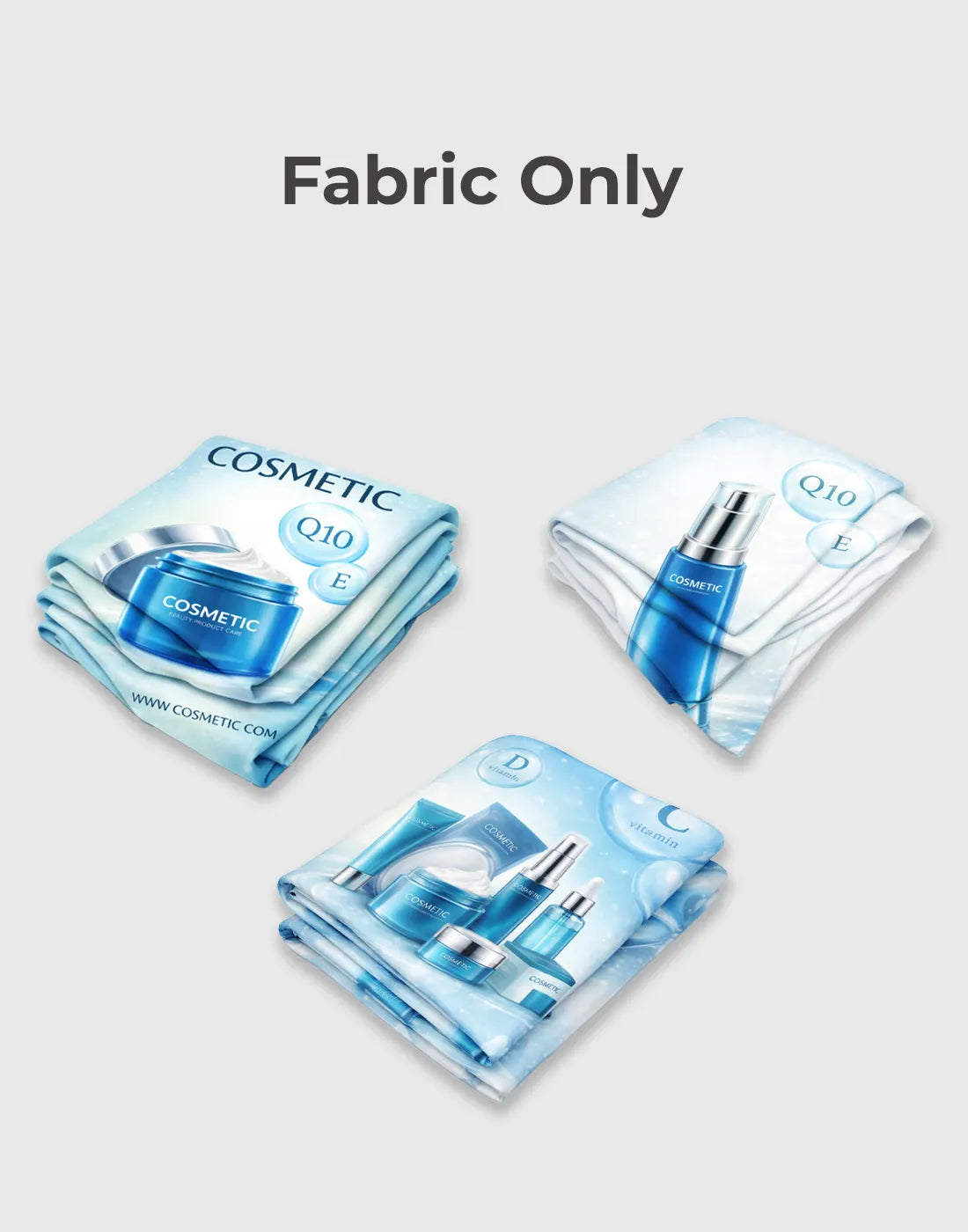 20x20 custom exhibit booth with S shape fabric wall square arches TV mount and counters