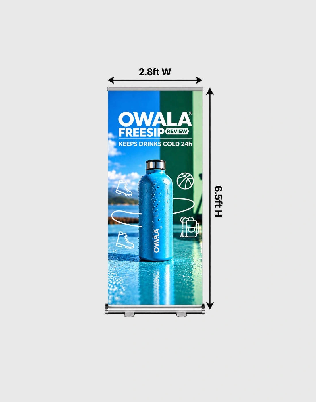 Double Sided Retractable Banners