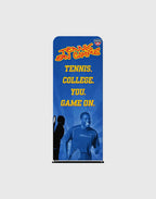 EZ Banner Stands - Wide Base Media Wall