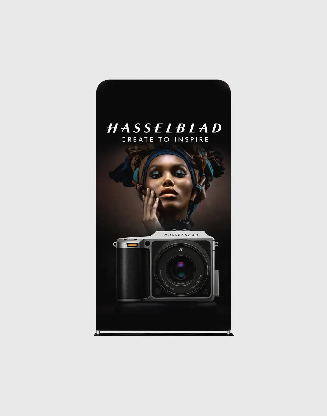 EZ Banner Stands - Wide Base Media Wall