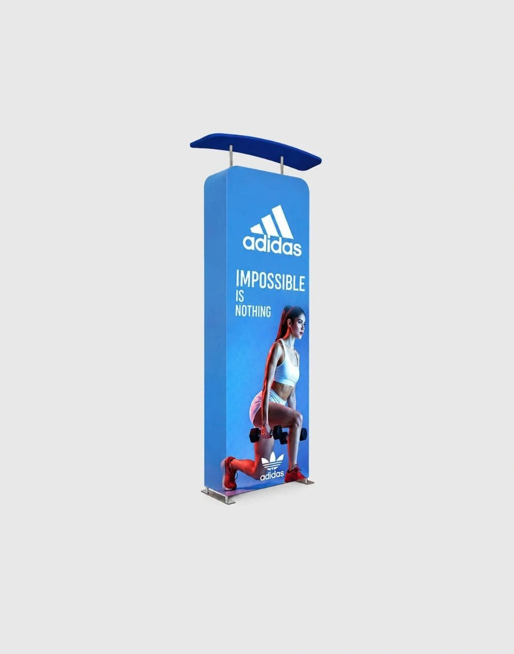3D Vertical Column with Header