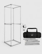 Modular EZ Cubic Fabric Tower Display