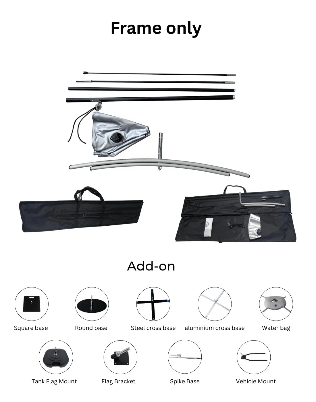 Straight Feather Flag