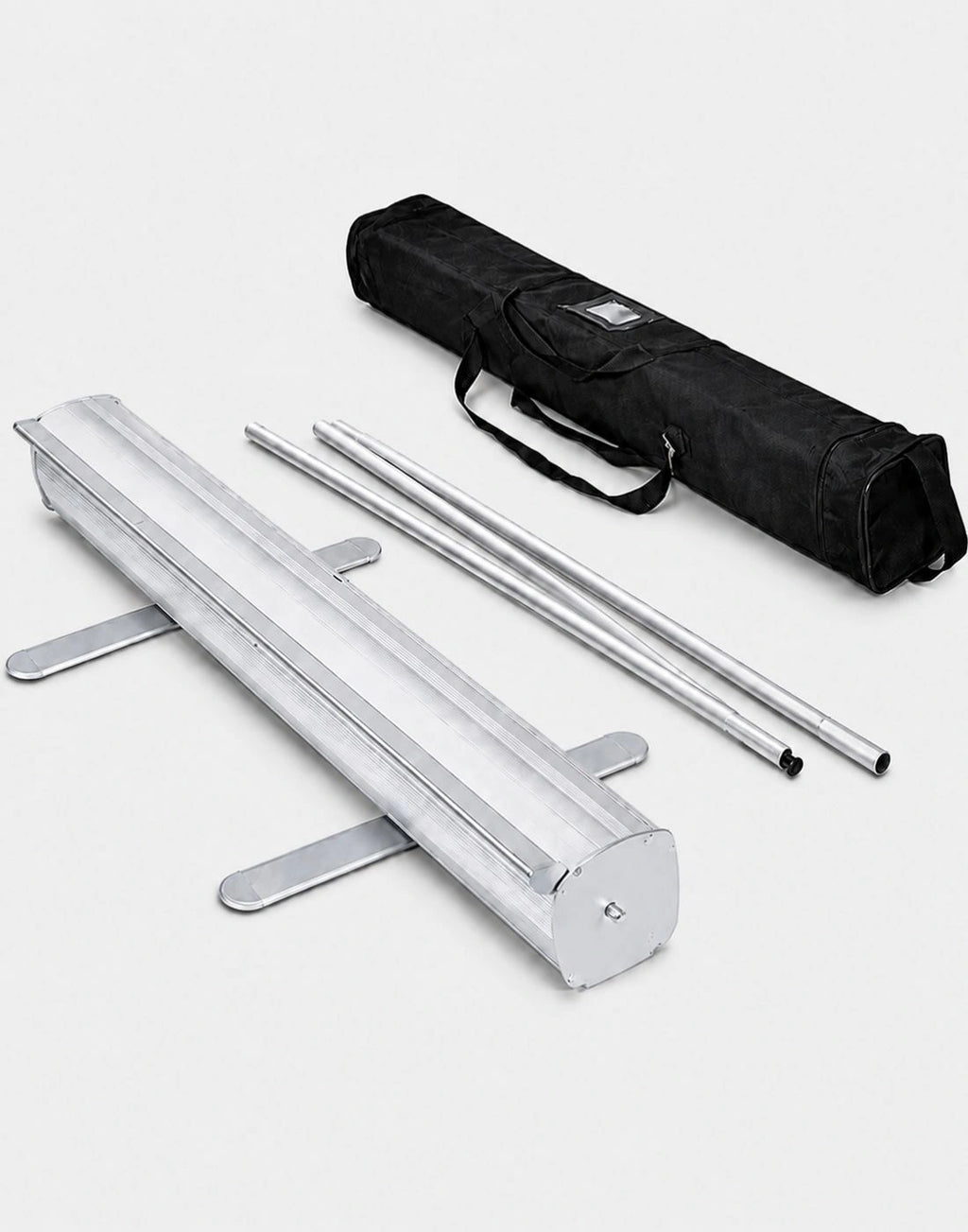 Double-sided wide base Roll Up Banner
