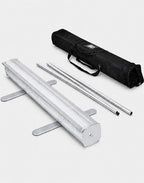 Double-sided wide base Roll Up Banner