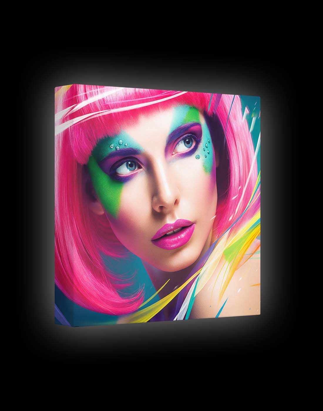 Straight SEG popup Backlit display