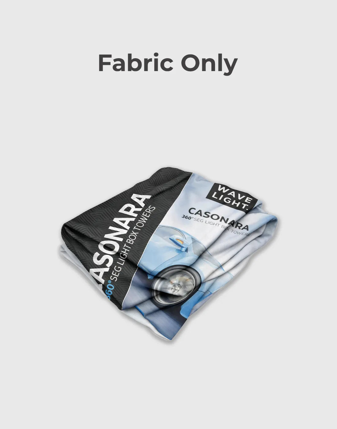 Modular EZ Cubic Fabric Tower Display Fabric