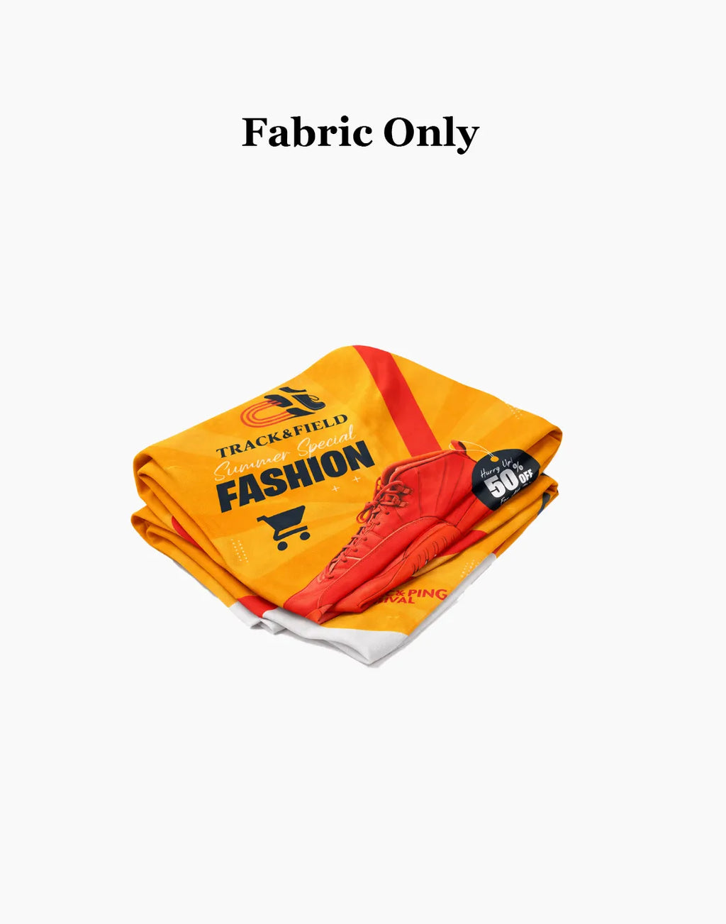 Modular U-Shape Fabric Display Stand Fabric