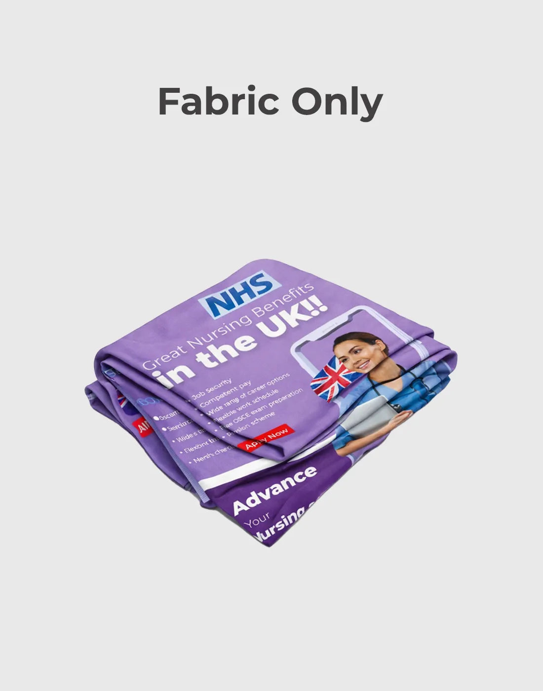 Oval Fabric Display Counter (For Podium & Booth Exhibitions)