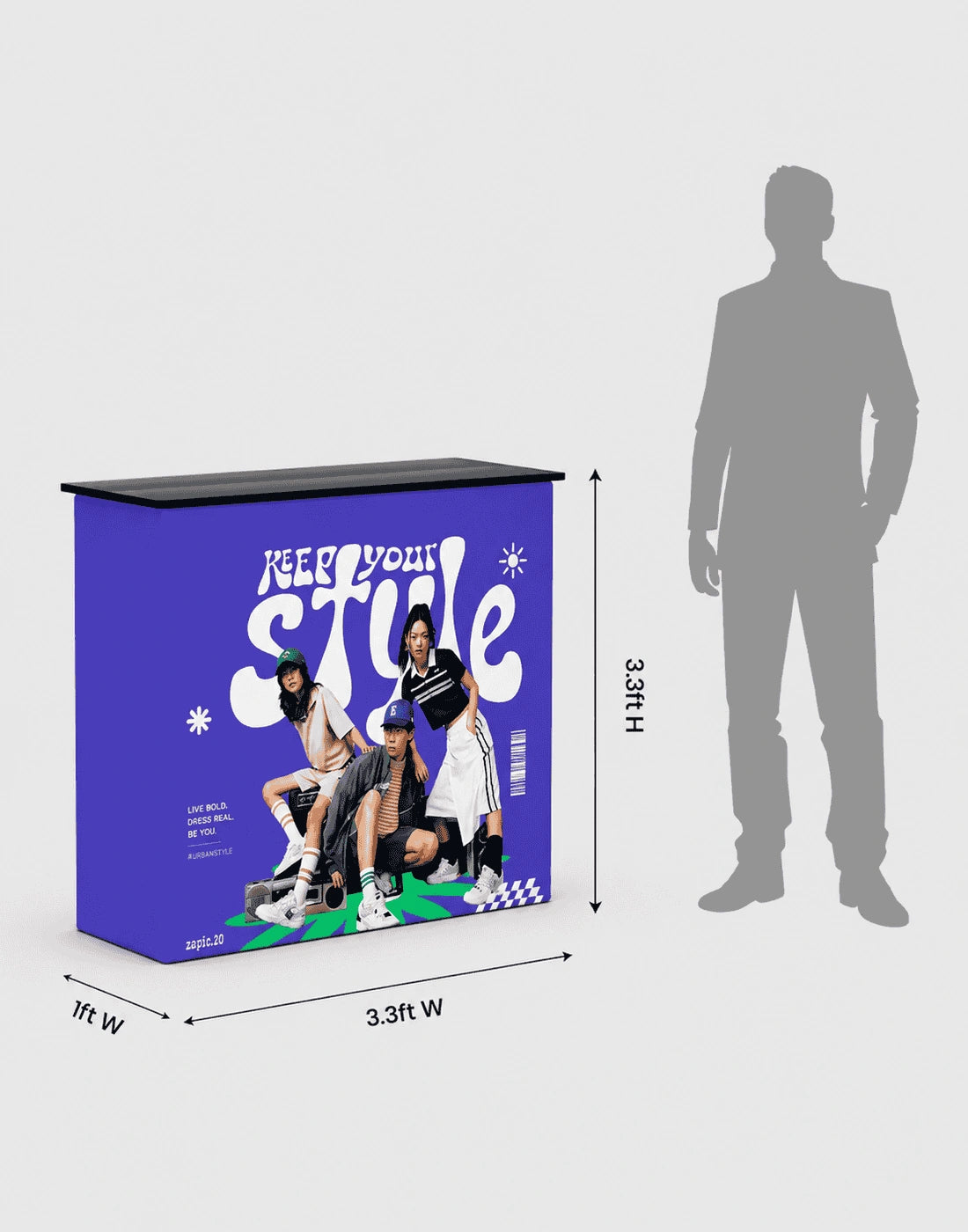 Table Pop Up Display Counter (Podium Box)