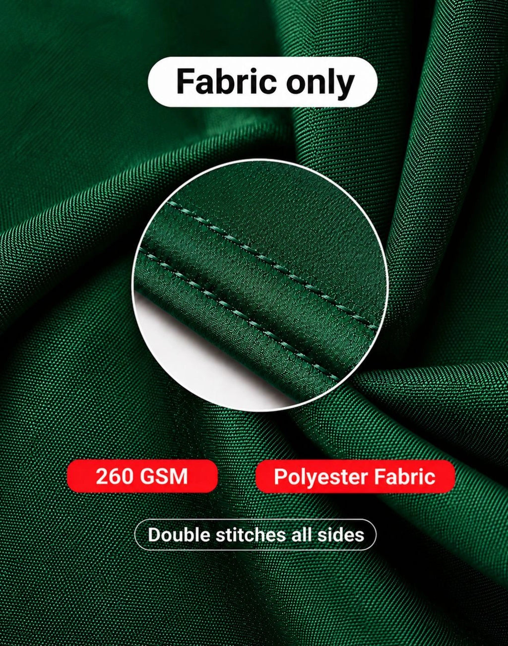 Oval Fabric Display Counter (For Podium & Booth Exhibitions)