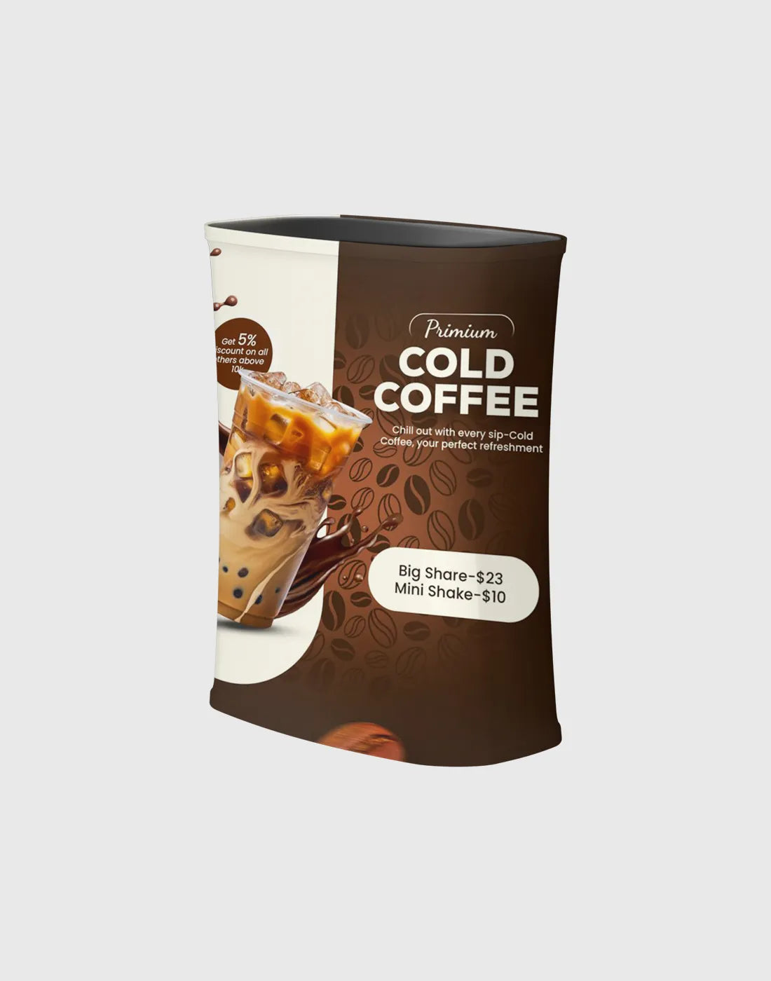 Rectangle Fabric Display Counter