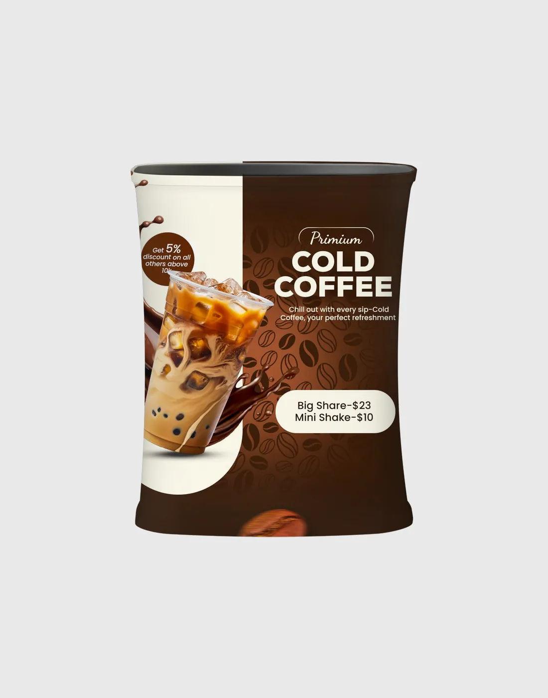 Rectangle Fabric Display Counter