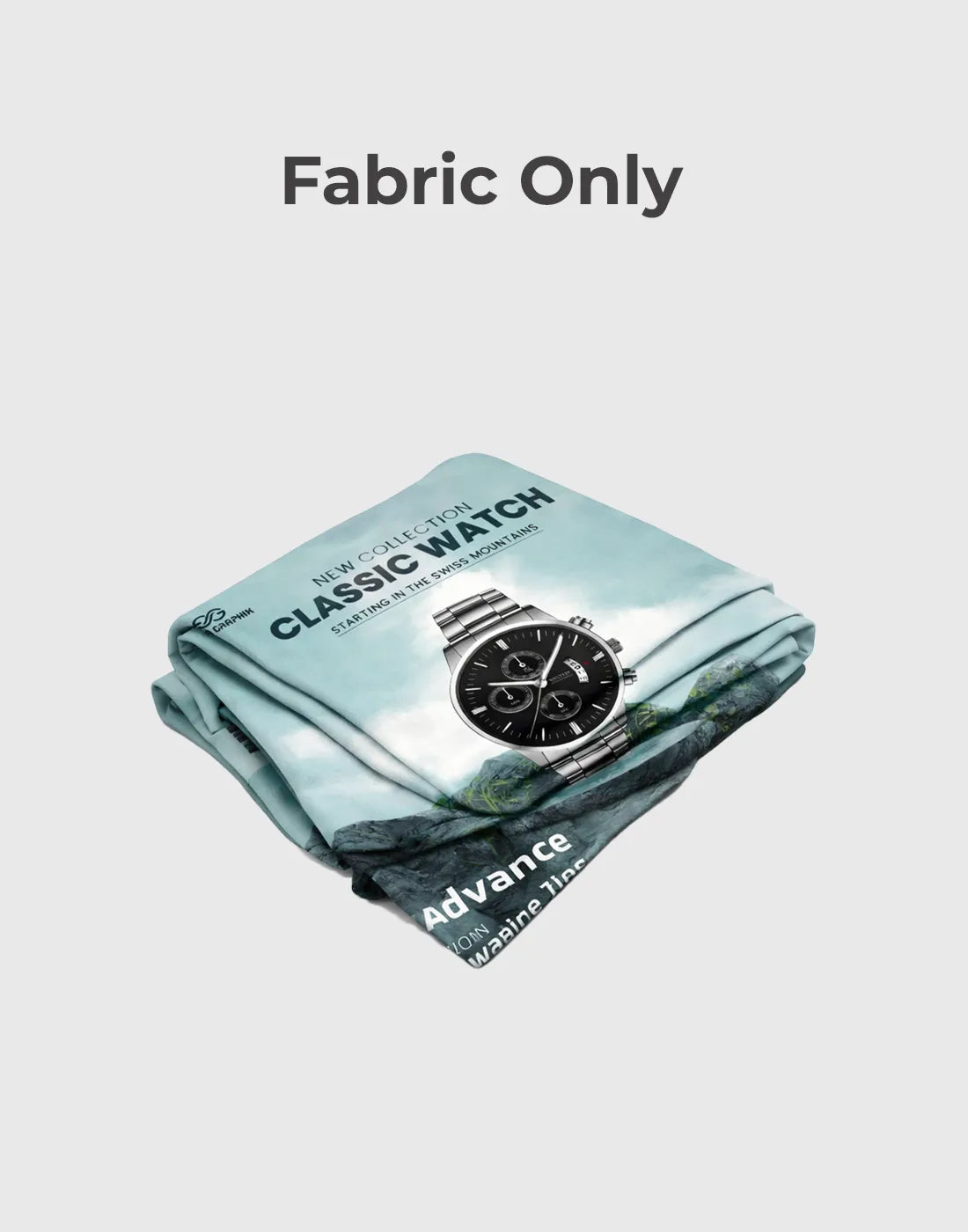 Round Fabric Display Counter