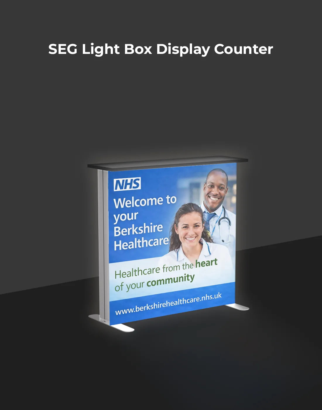 SEG Light Box Display Counter