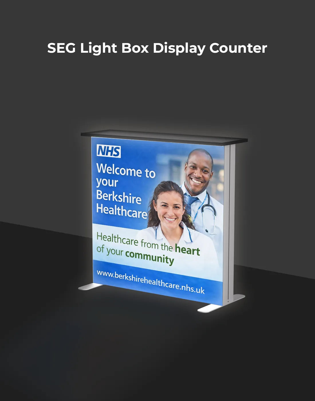 SEG Light Box Display Counter