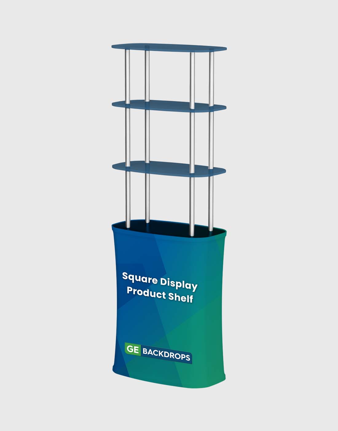 Square Display Product Shelf