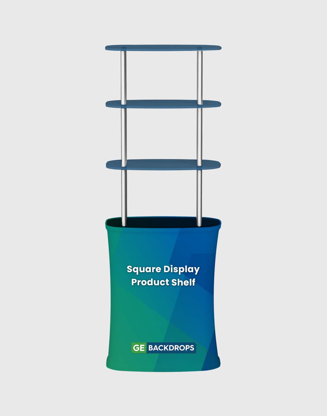 Square Display Product Shelf