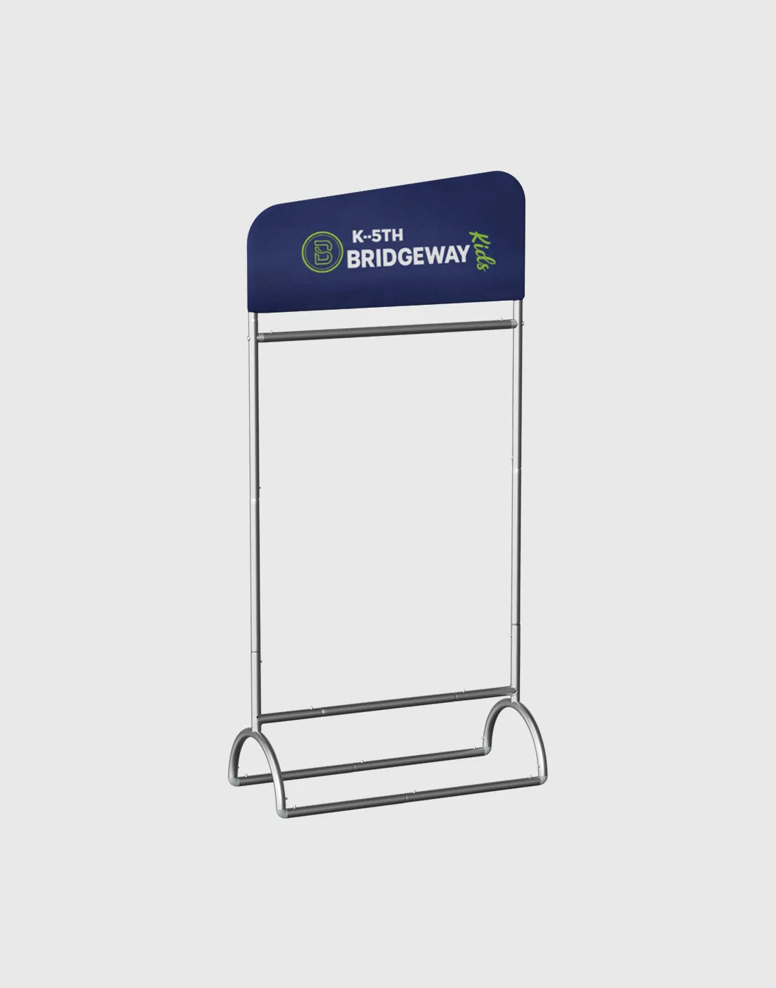 Showcase Stand With Hanging Rail