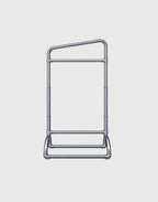 Showcase Stand  With Hanging Rail