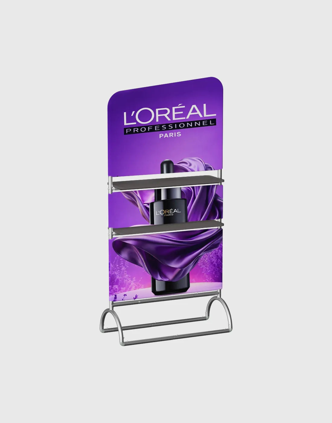 Showcase Stand with Product Shelf