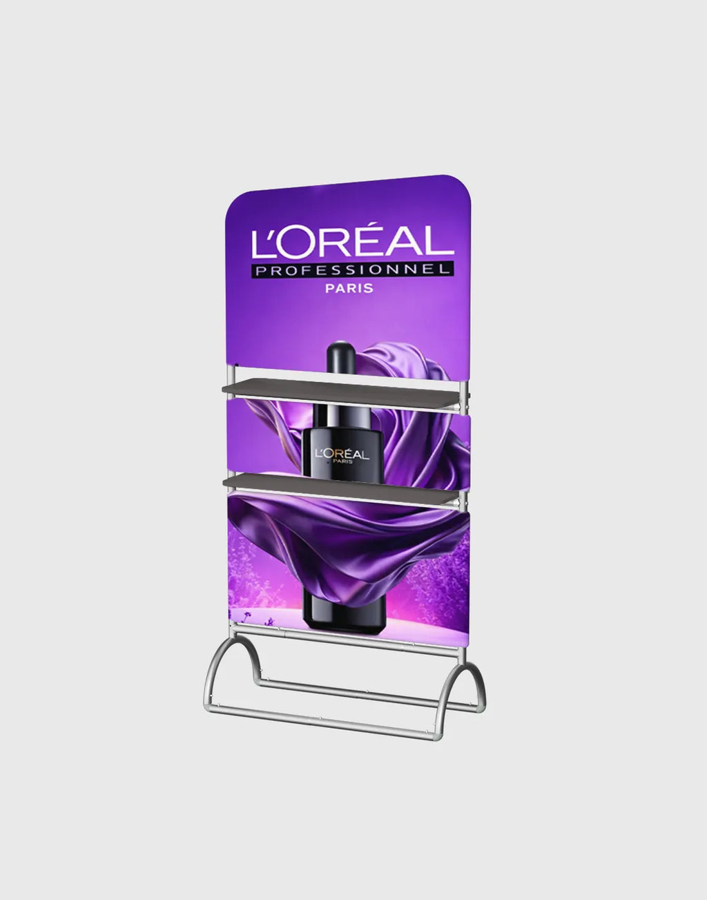 Showcase Stand with Product Shelf