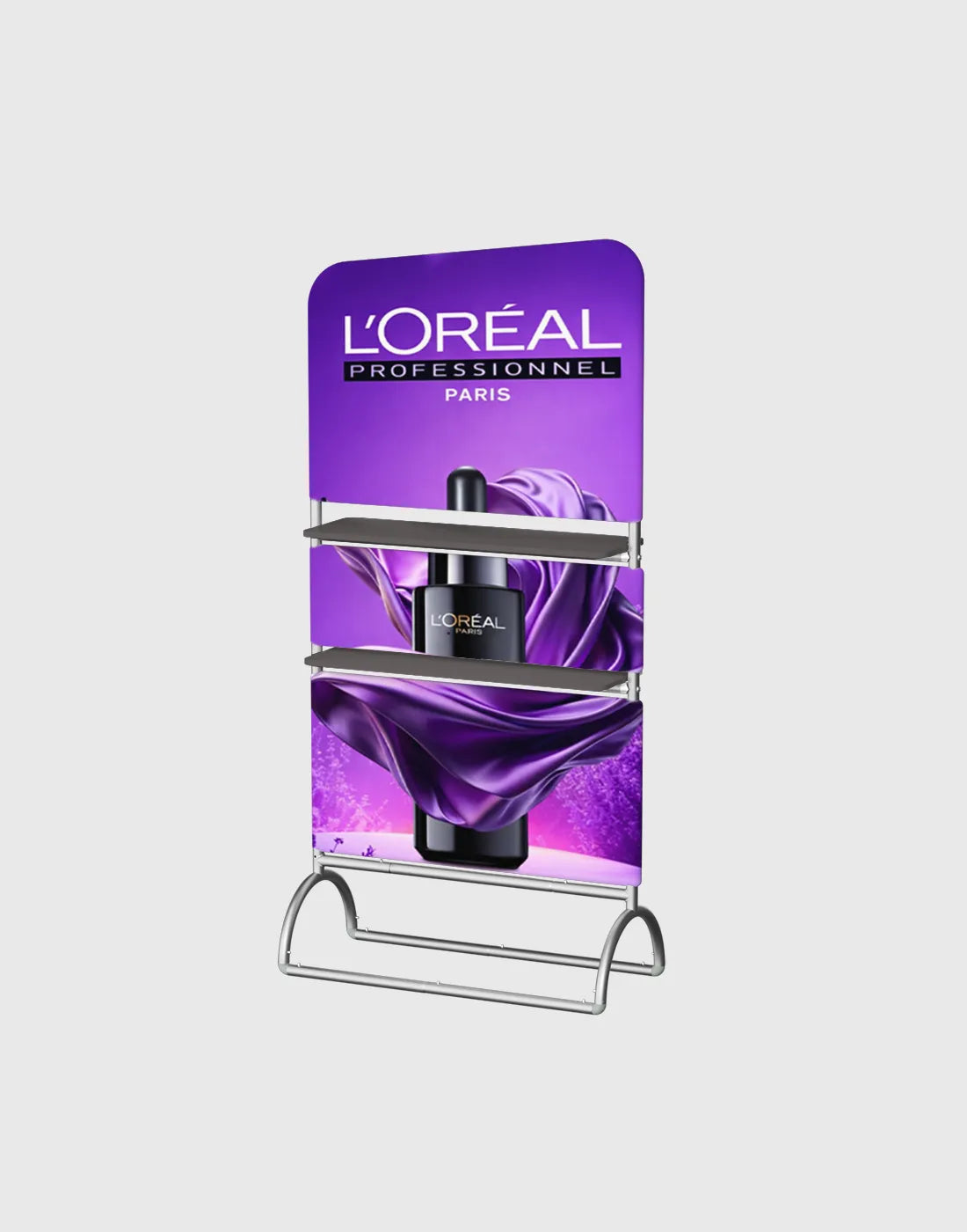 Showcase Stand with Product Shelf